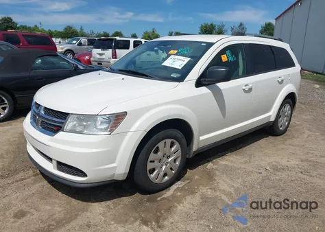 2017 Dodge Journey Se из США, поврежденный, VIN 3C4PDCAB0HT557039